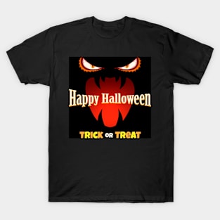 Halloween Card with Monsters Mouth T-Shirt